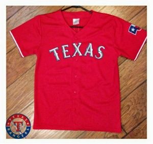 "TEXAS RANGERS" Micheal Young Jersey